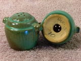 Early barrel shakers glazed prairie green